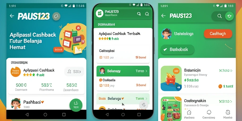 Antarmuka PAUS123 menunjukkan fitur-fitur cashback yang menarik.