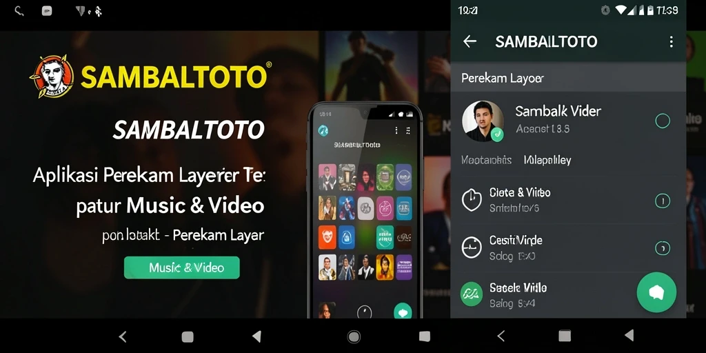 Antarmuka SAMBALTOTO yang sederhana dan fungsional untuk perekaman layar.